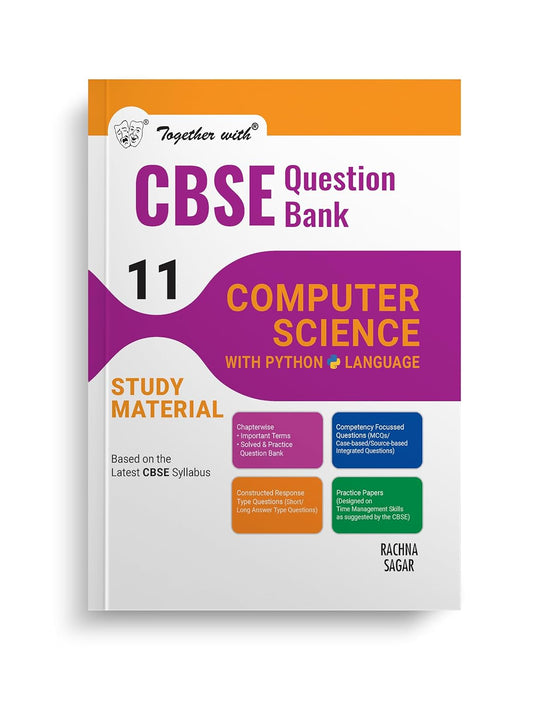 Together With Computer Science with Python CBSE Question Bank Class 11 Solved & Practice Papers Exam 2025 (Paperback)