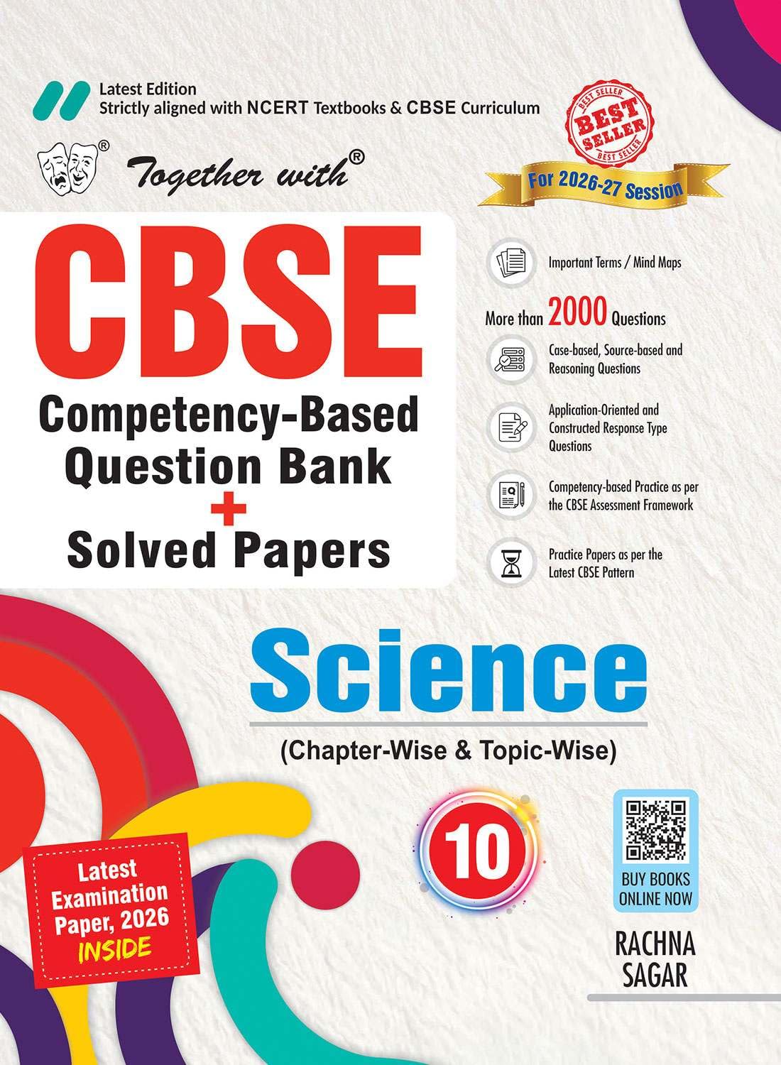 Together With CBSE Question Bank Science for Class 10 - Latest for 2026-27 Session