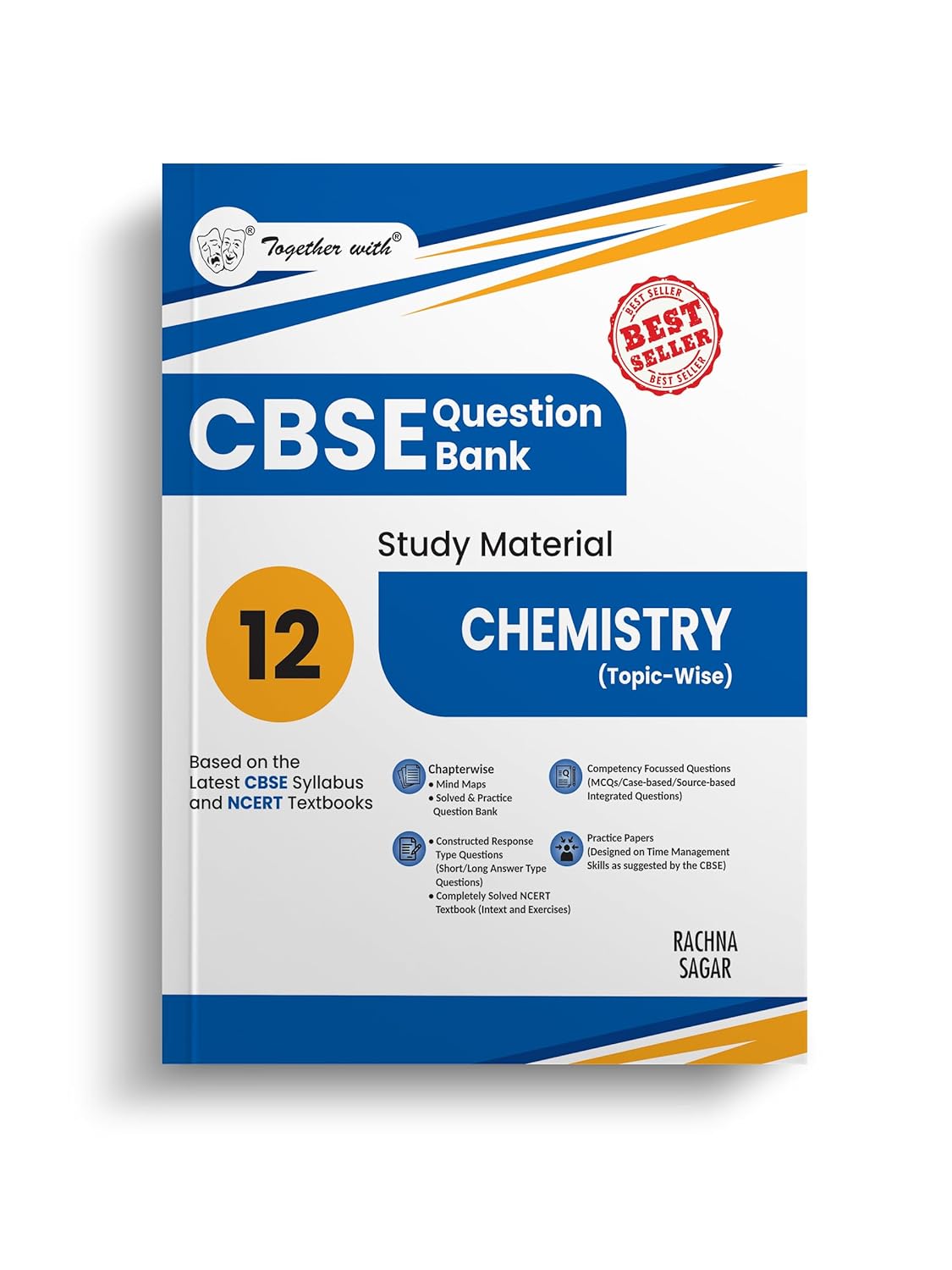 Together With CBSE Question Bank (Study Material) Chemistry for Class 12 - Latest for 2025-26 Edition