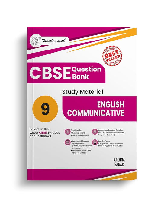 Together With CBSE Question Bank (Study Material) English Communicative For Class 9 - Latest for 2025-26 Edition