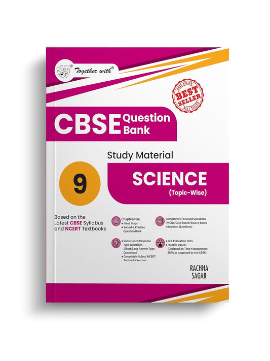 Together With ICSE Question Bank (Study Material) Science for Class 9 - Latest for 2025-26 Session