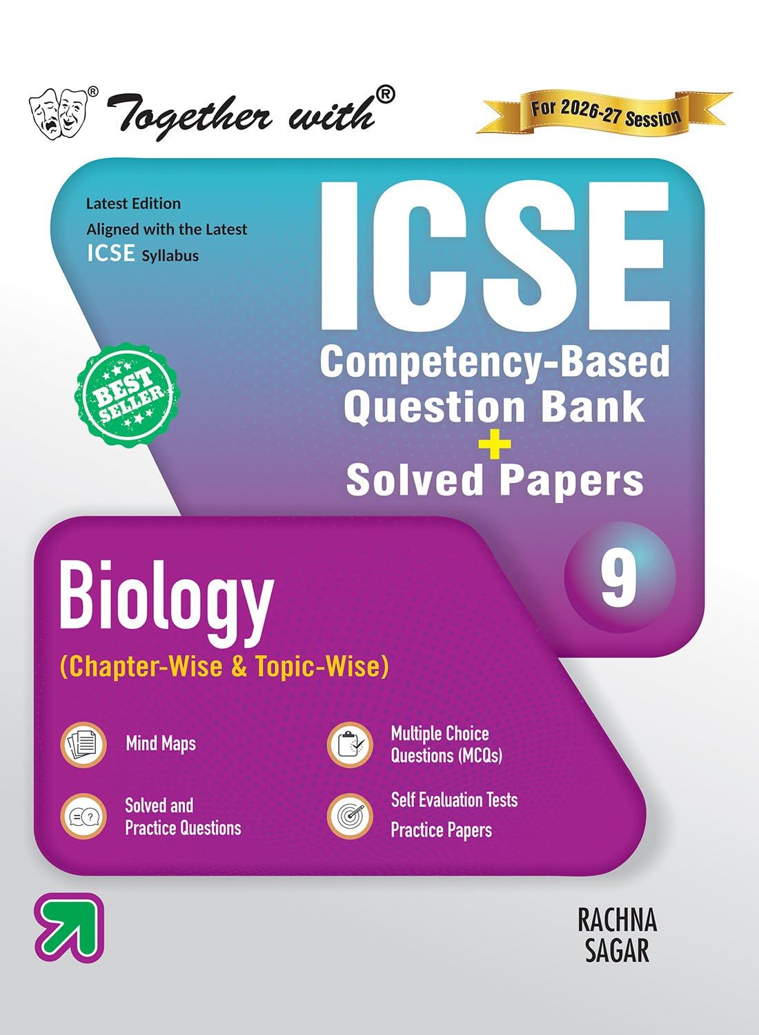 Together With ICSE Question Bank Biology for Class 9 - Latest Edition Aligned with the latest ICSE Syllabus