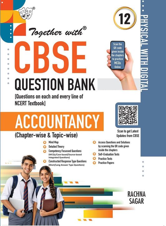 Together with (Physical with Digital) CBSE Question Bank Accountancy For Class 12 - Latest For 2027 Session