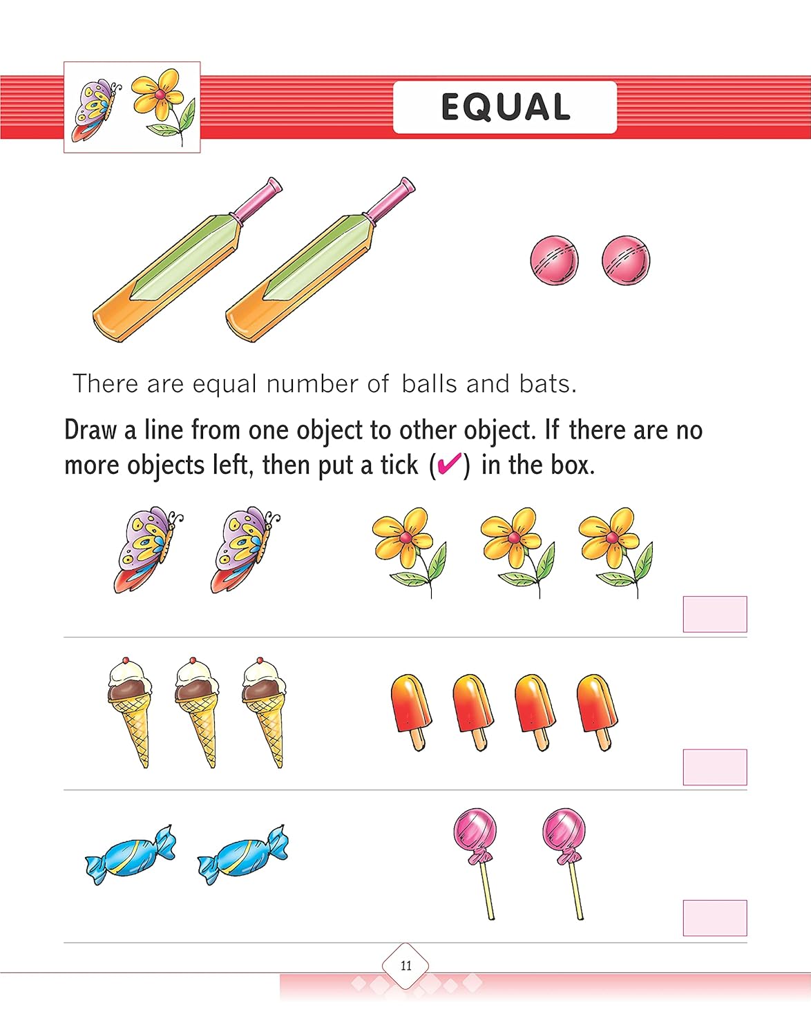 Unique Mathematics Pre-Primer (Book for Learning Concepts of Mathematics for 2-5 year old children)