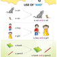 Unique English Pre Primer Book (for children aged 2-3 years and above)