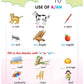 Unique English Primer Book (for children aged 2-3 years and above)