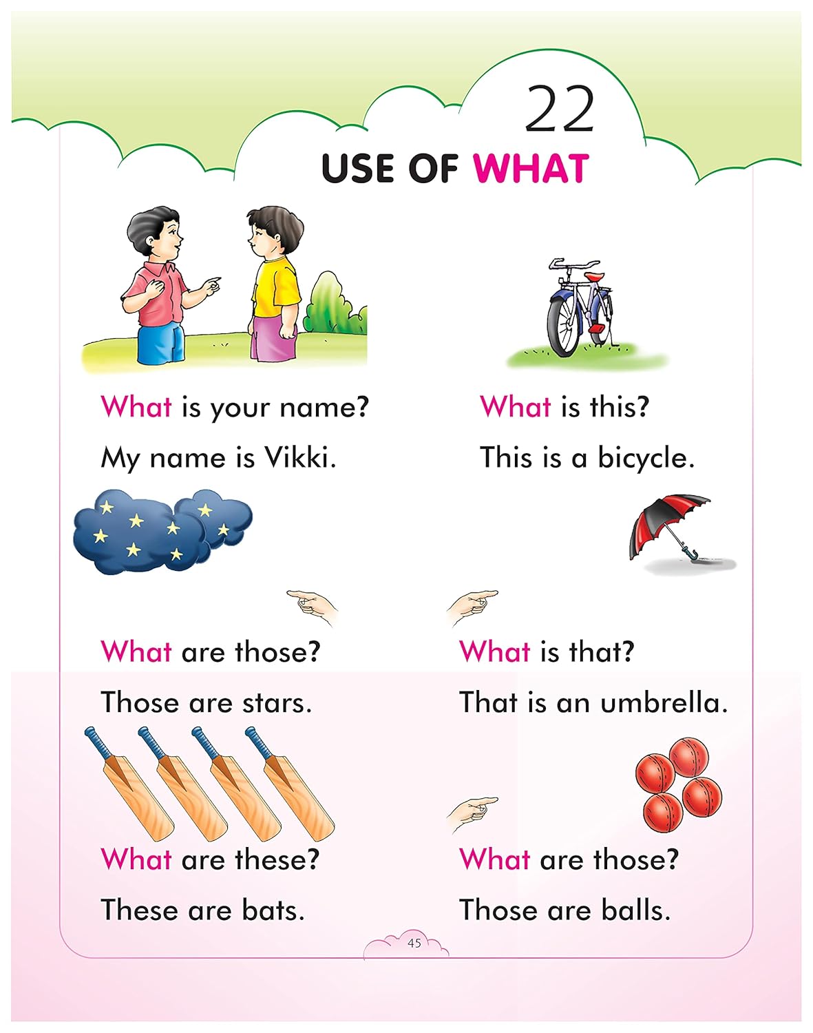 Unique English Primer Book (for children aged 2-3 years and above)