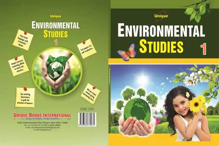 Unique Environmental Studies (EVS) Textbook for Class 1 - Latest Edition
