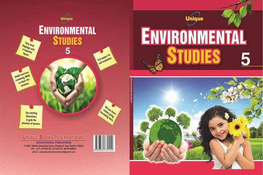 Unique Environmental Studies (EVS) Textbook for Class 5 - Latest Edition