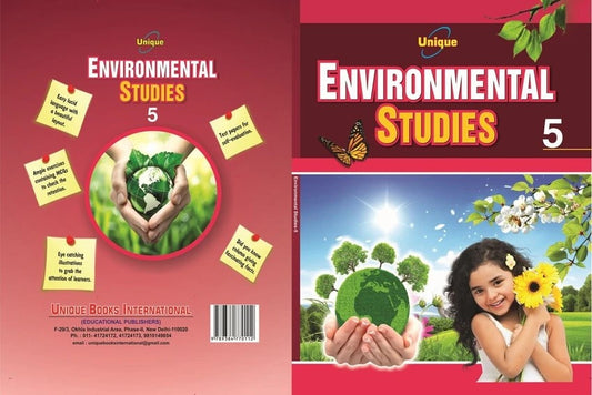 Unique Environmental Studies (EVS) Textbook for Class 5 - Latest Edition