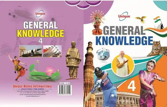 Unique General Knowledge (GK) for Class 4 - Latest Edition