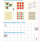 Unique Number Book Writing 1-50 (Book To Practice Numbers & Counting For 2-5 Year Old Children)