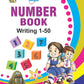 Unique Number Book Writing 1-50 (Book To Practice Numbers & Counting For 2-5 Year Old Children)