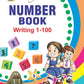 Unique Number Book Writing 1-100 (Book To Practice Numbers & Counting For 2-5 Year Old Children)
