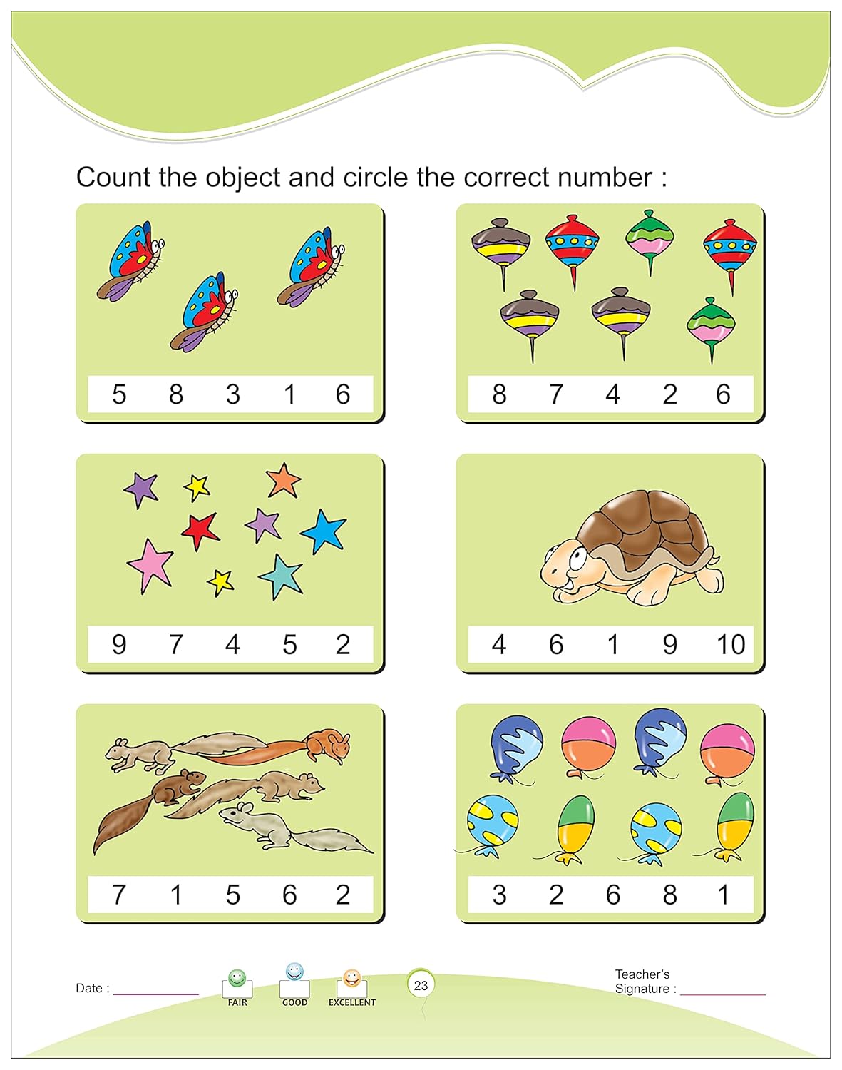 Unique Number Book Writing 1-100 (Book To Practice Numbers & Counting For 2-5 Year Old Children)
