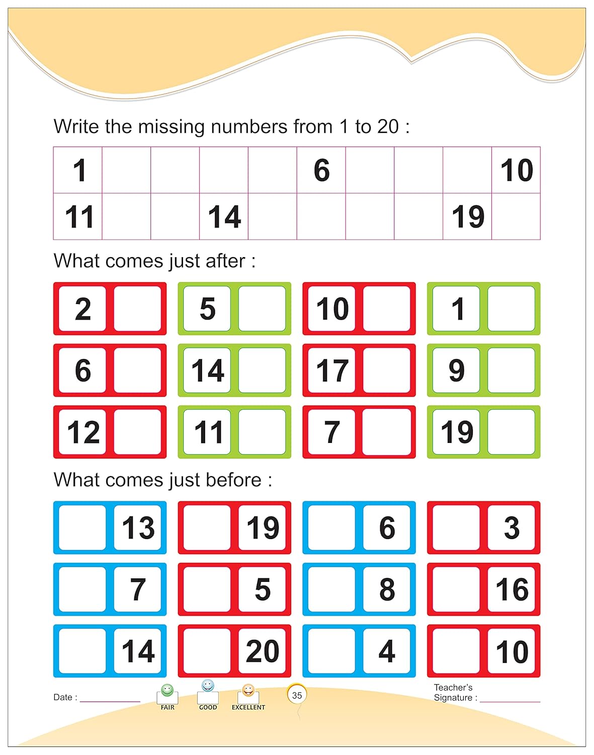 Unique Number Book Writing 1-100 (Book To Practice Numbers & Counting For 2-5 Year Old Children)