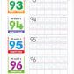 Unique Number Book Writing 1-100 (Book To Practice Numbers & Counting For 2-5 Year Old Children)
