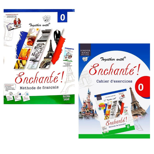 Together With e Enchante ! Methode De Francais (Textbook) & Enchante! Cahier d' exercices (Workbook) 0 - Set of 2 Books