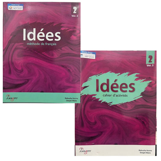 Langers Idees Methode de Francais Textbook + Workbook for Level 2