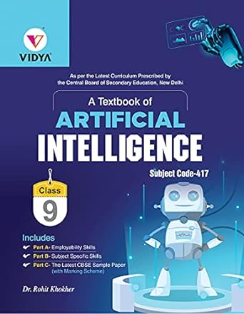 Vidya Artificial Intelligence For Class 9 - Latest for 2024-25 Session