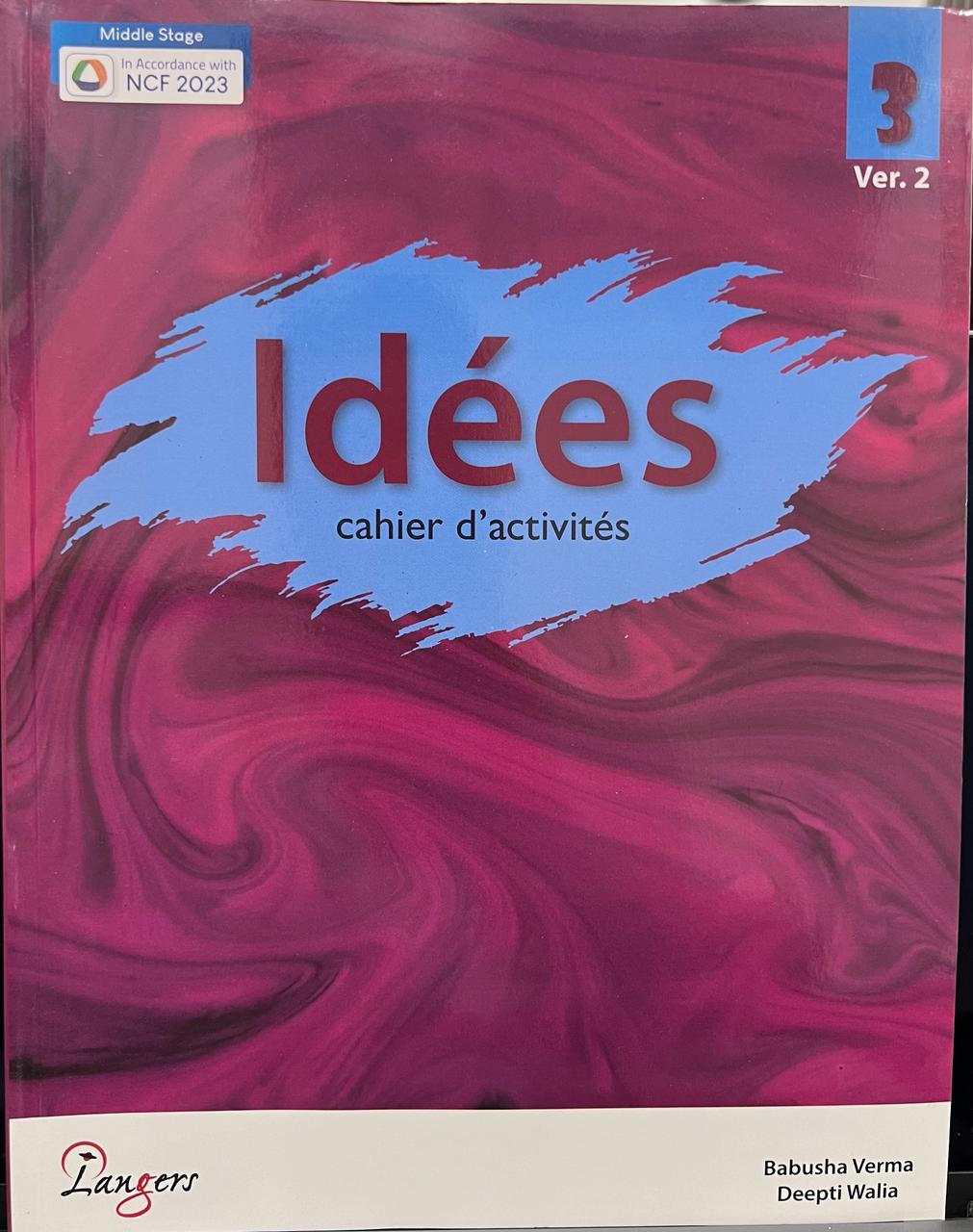 Langers Idees Methode de Francais Level 3 Textbook + Workbook - 2024-25 (Paperback)