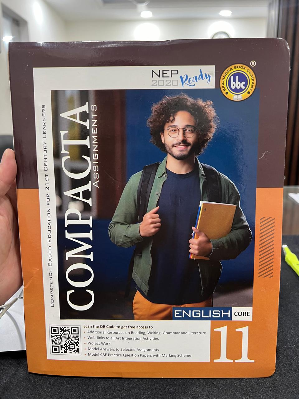 BBC Compacta English Core for Class 11 - Latest for 2024-25 Session