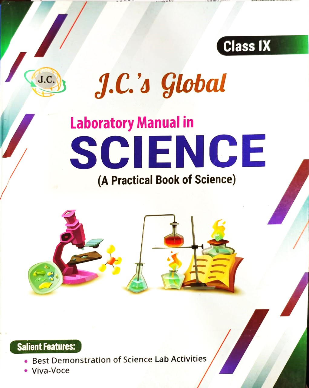 J.C.'s Global Laboratory Manual in Science for Class 9 - Latest for 2025-26 Examination. (Hardbound)