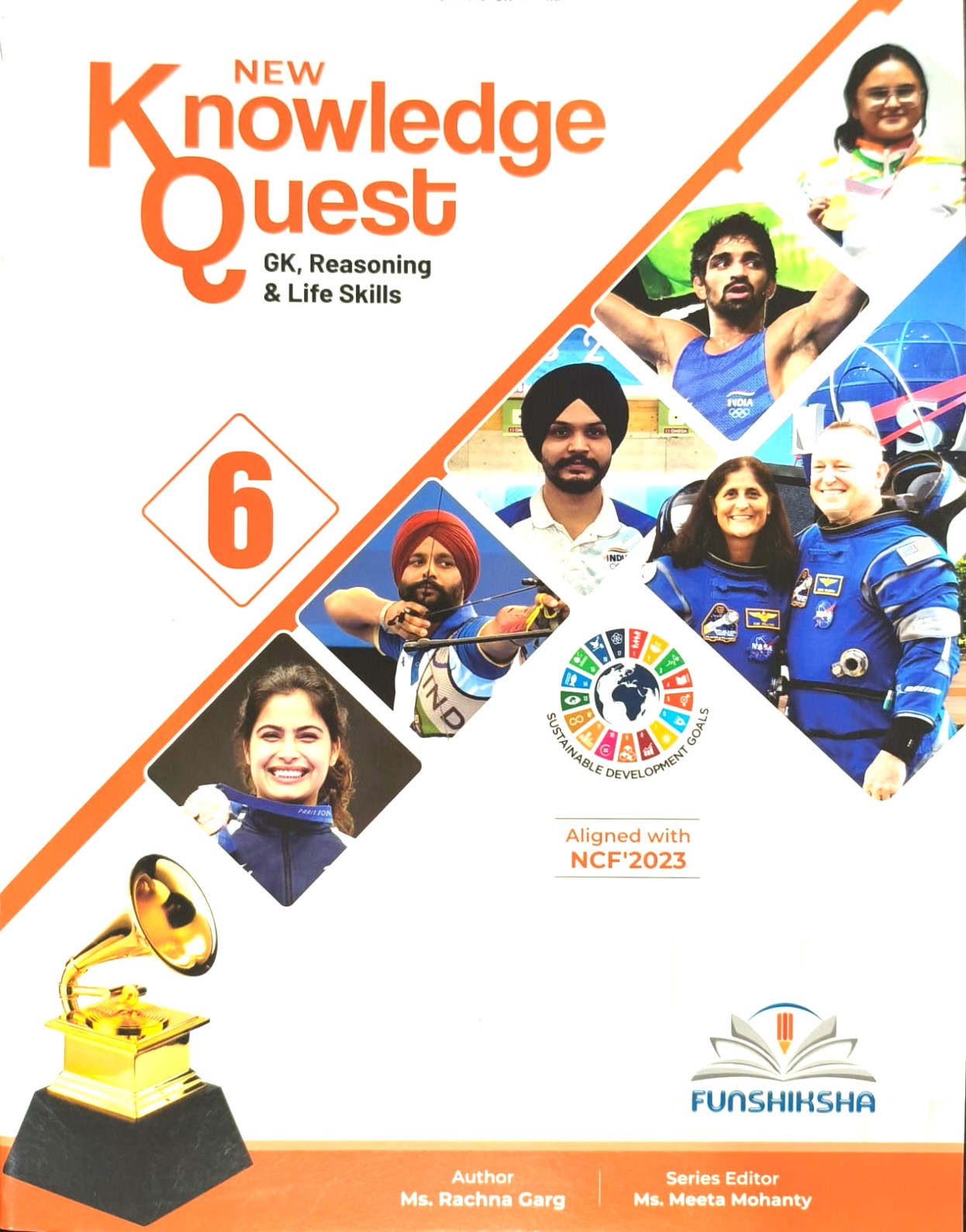 Funshiksha - New Knowledge Quest (GK Reasoning & Life Skills) For Class 6 - Aligned with NCF's 2023