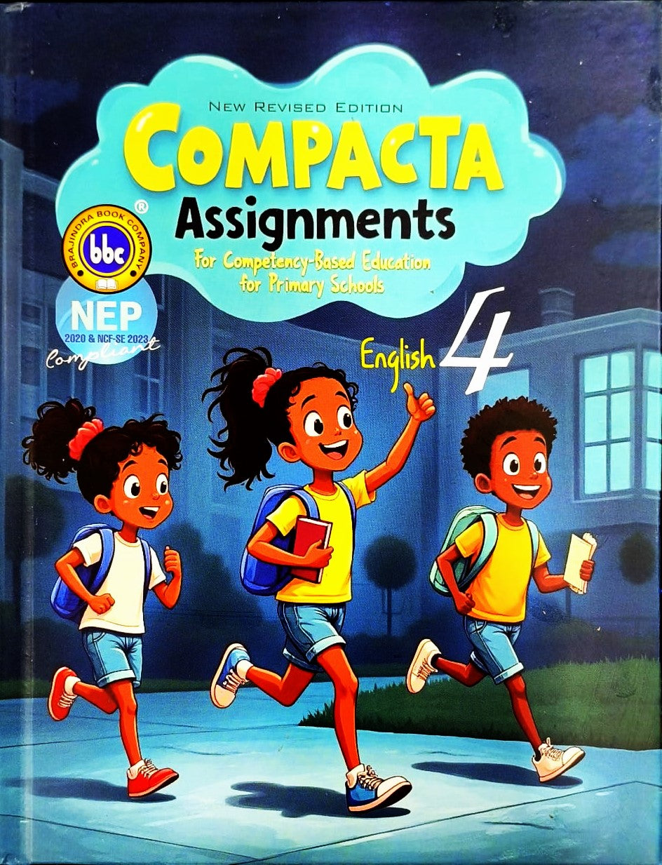 BBC Compacta English Super Test Assignments Class 4 for 2026 Examination -(New Revised Edition). Paperback