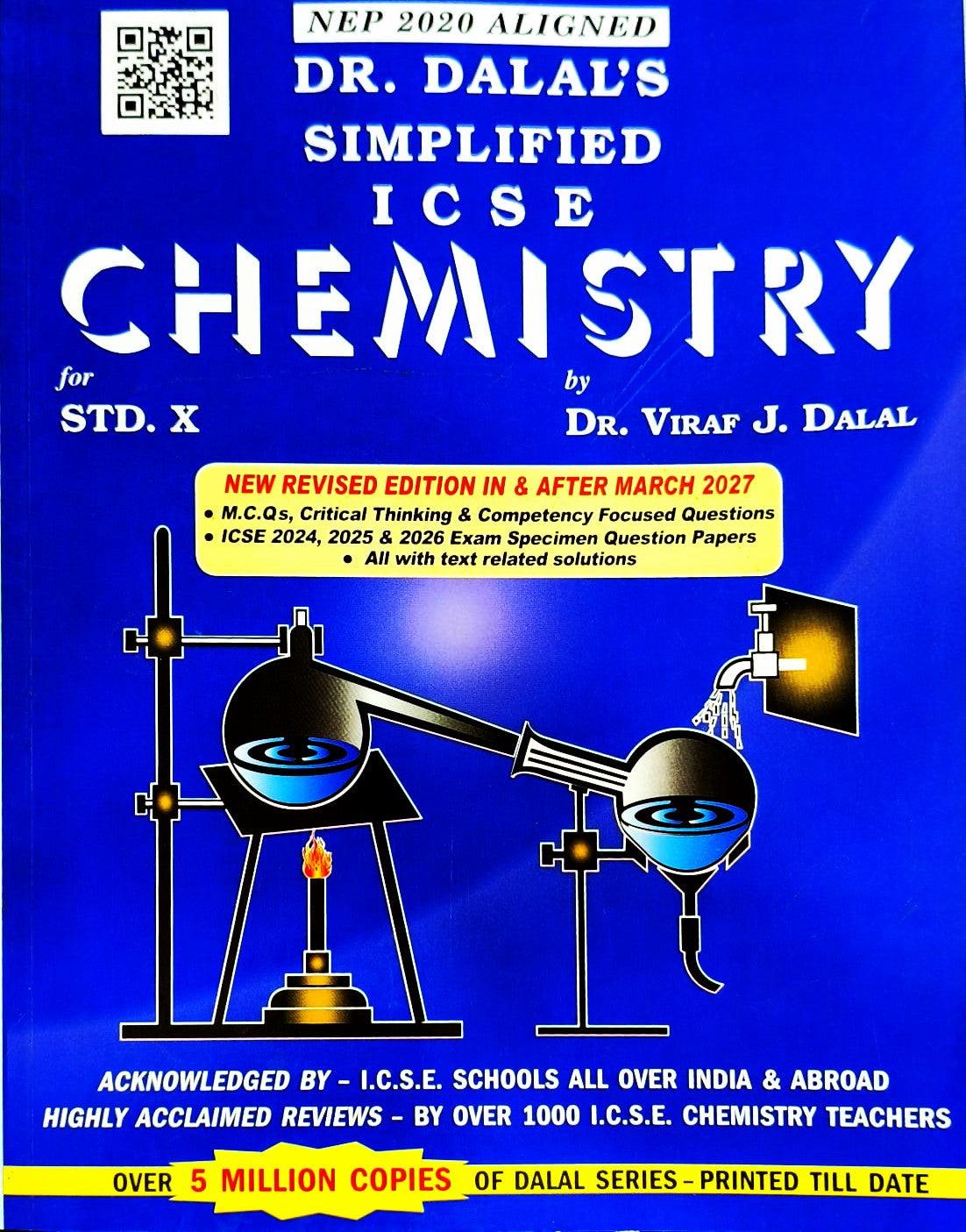 Dr. Dalal's Simplified ICSE Chemistry  for Class 10 By Dr. Viraf J. Dalal - Latest for 2026 Examination. Paperback