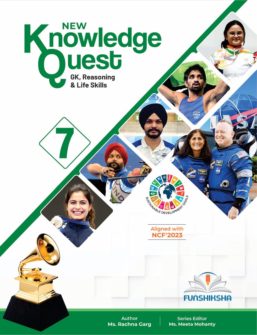 Funshiksha - New Knowledge Quest (GK Reasoning & Life Skills) For Class 7 - Aligned with NCF's 2023
