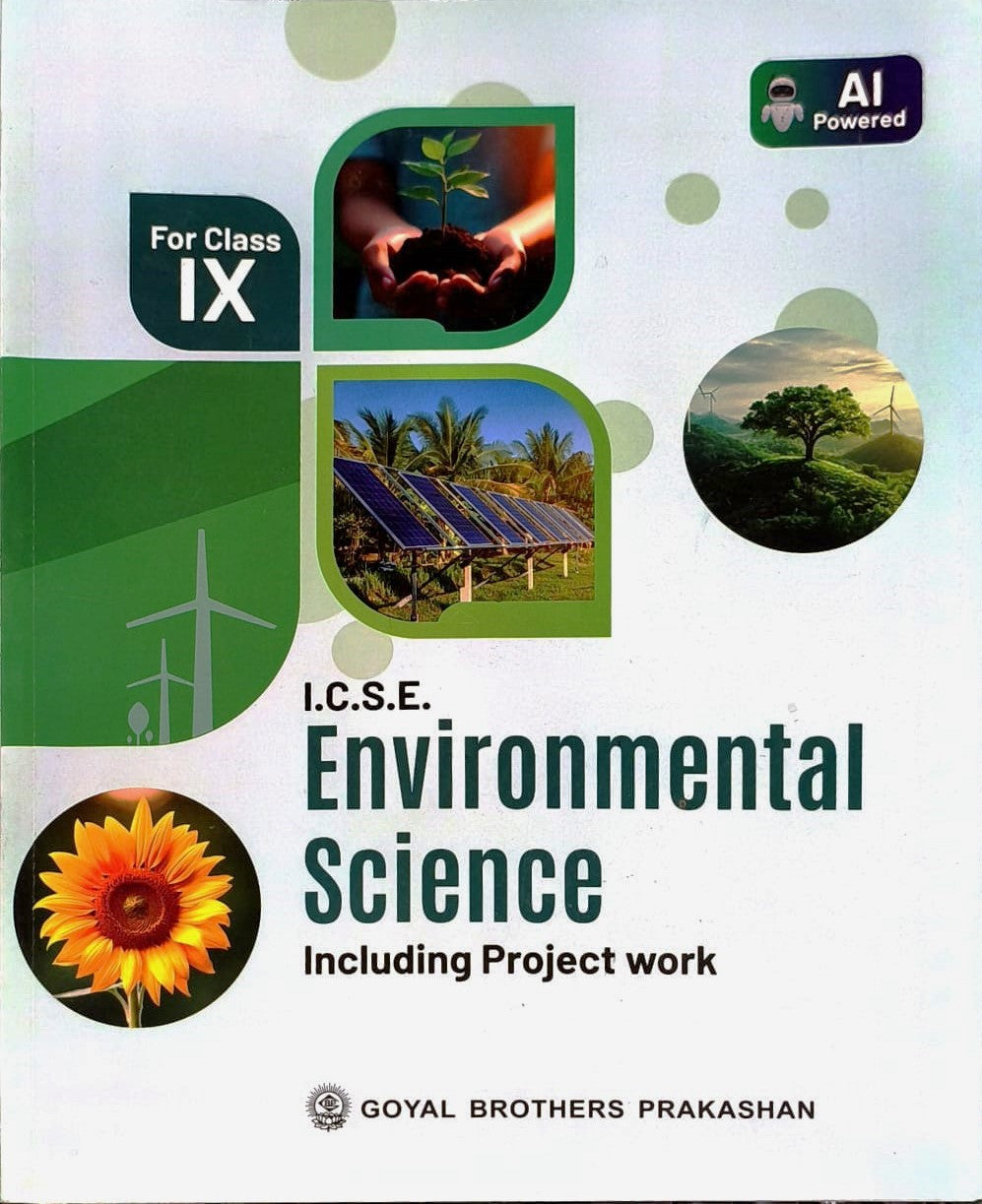 Goyal ICSE Environmental Science for Class 9 - Latest for 2026 Examination