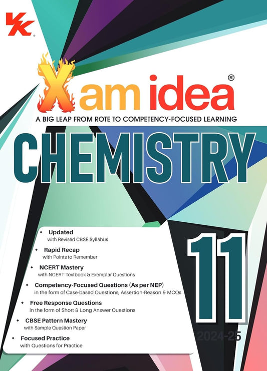 Xam Idea Chemistry Class 11 - 2024-25 Examinations (Paperback)