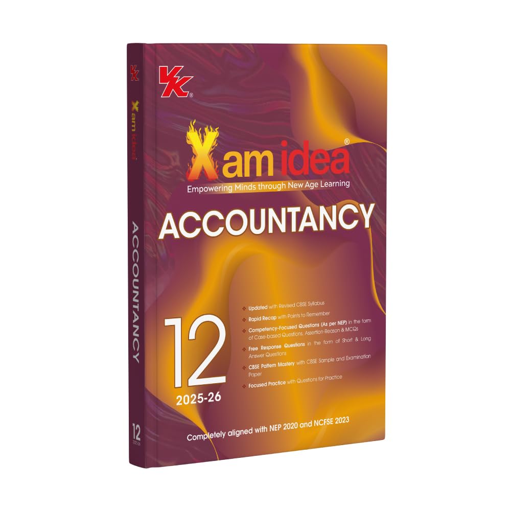 Xam Idea Accountancy Class 12 - 2025-26 Examinations (Paperback)