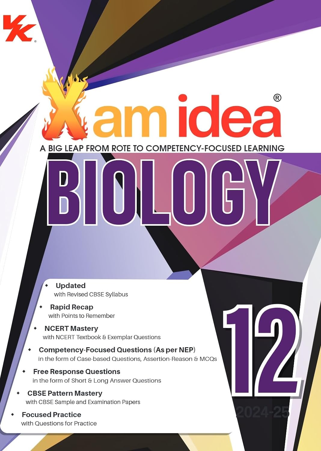 Xam Idea Biology Class 12 - 2024 Examinations (Paperback)