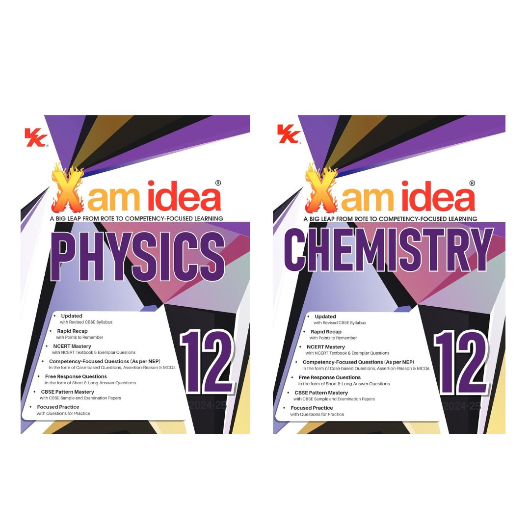 Xam Idea Physics and Chemistry Class 12 Set of 2 Books - 2025 Examinations