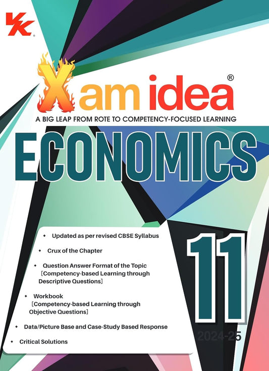 Xam Idea Economics Class 11 - 2024-25 Examinations (Paperback)