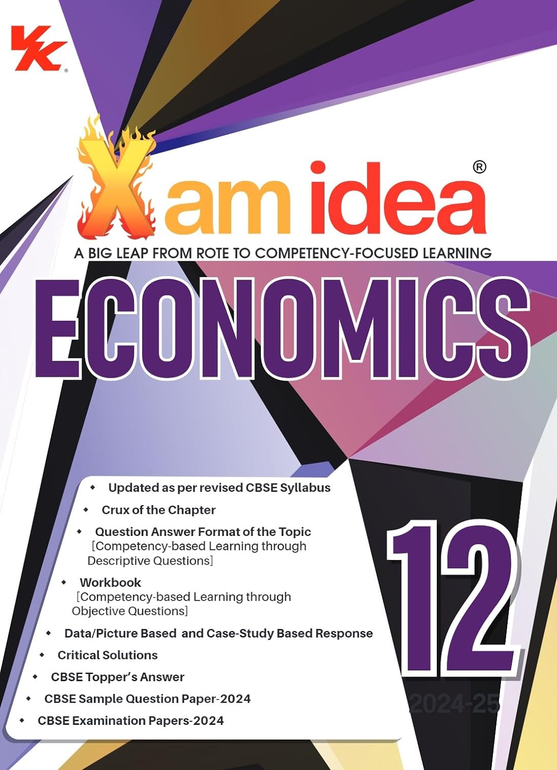 Xam Idea Economics Class 12 - 2024-25 Examinations (Paperback)