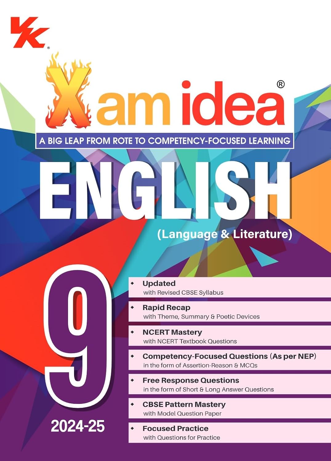 Xam Idea English Language & Literature Class 9 - 2024-25 Examinations ...