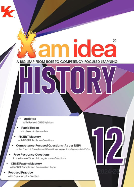 Xam Idea History Class 12 - 2024-25 Examinations (Paperback)