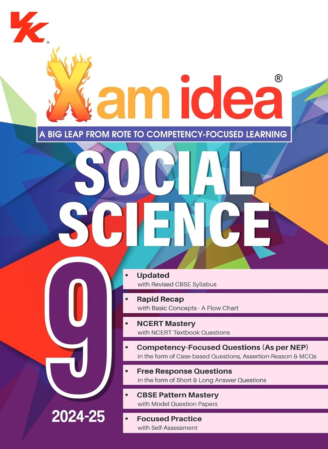 Xam Idea Social Science Class 9 - 2024-25 Examinations (Paperback)