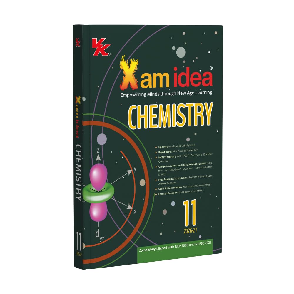 Xam Idea Physics, Chemistry & Mathematics Class 11 (Set of 3 Books) _ Latest for 2027 Examinations (Paperback)