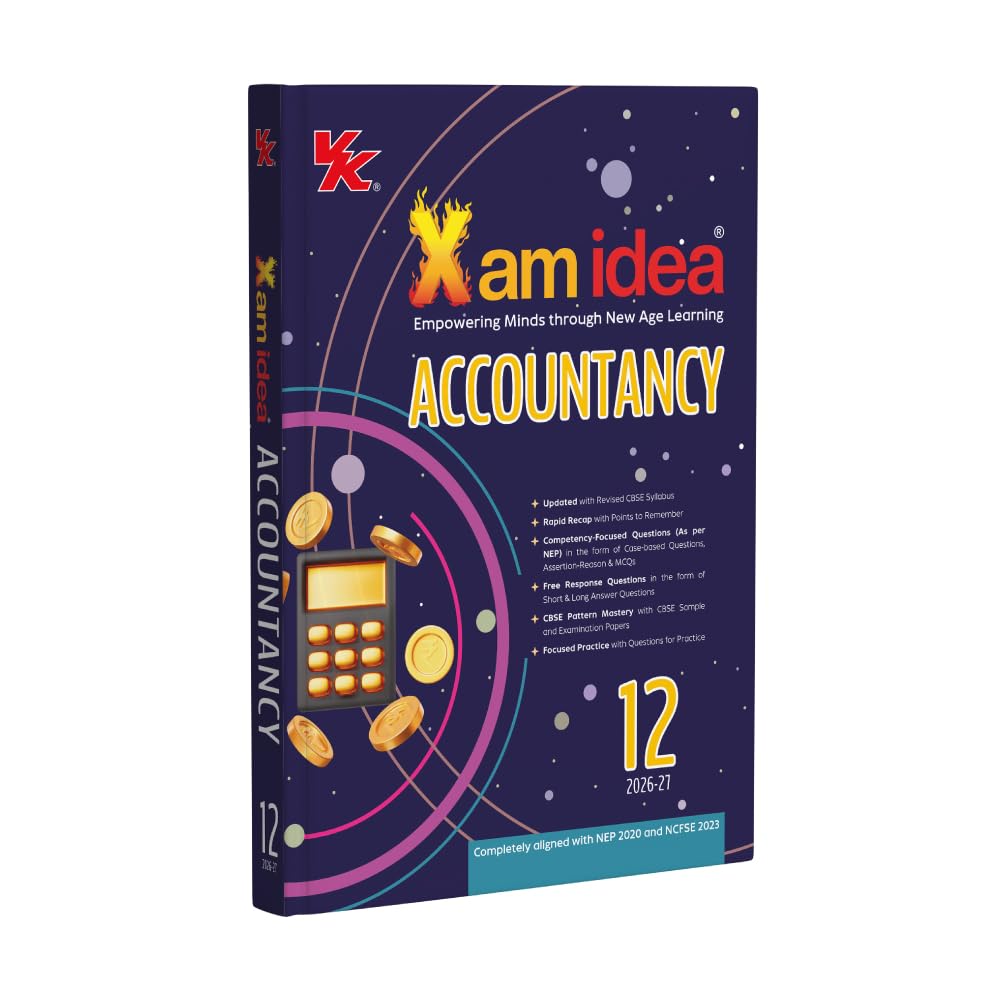 Xam Idea Accountancy Class 12 - Latest for 2027 Examinations | Rapid Recap | Competency-Focused Questions | Free Response Questions | CBSE Pattern Mastery | Focused Practice | NEP 2020 & NCFSE 2023 Aligned (Paperback)
