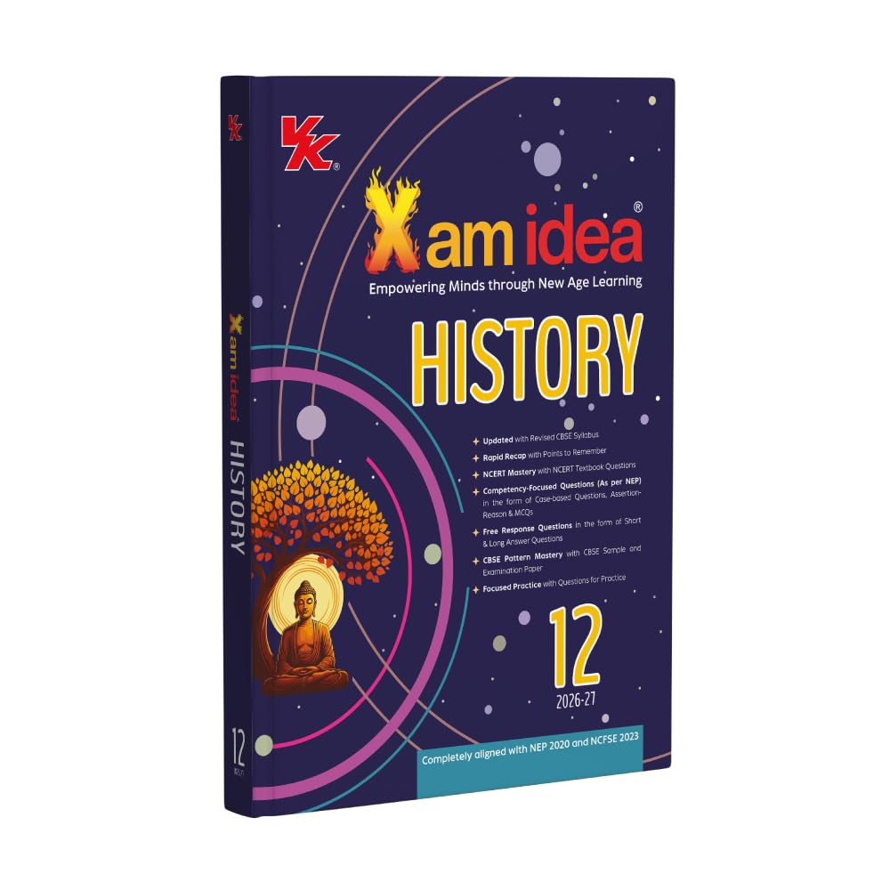 Xam Idea History Class 12 - Latest for 2027 Examinations  | NCERT Aligned | NEP & NCFSE Based | Question Bank & Sample Papers (Paperback)