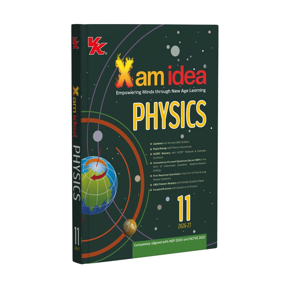Xam Idea Physics, Chemistry & Mathematics Class 11 (Set of 3 Books) _ Latest for 2027 Examinations (Paperback)
