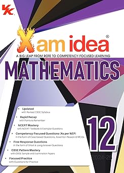 Xam Idea Mathematics Class 12 - 2024 Examinations (Paperback)