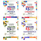 Arun Deep’s Success Mentor ICSE 15 Sample Question Papers of Physics, Chemistry, Biology & Mathematics for Class 10 - Set of 4 Books - For 2026 Examination. Paperback