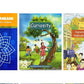 NCERT Ganita Prakash (Mathematics), Curiosity (Science) & Exploring Society (Social) Textbook for Class 6 - Set of 3 Books - Latest Edition