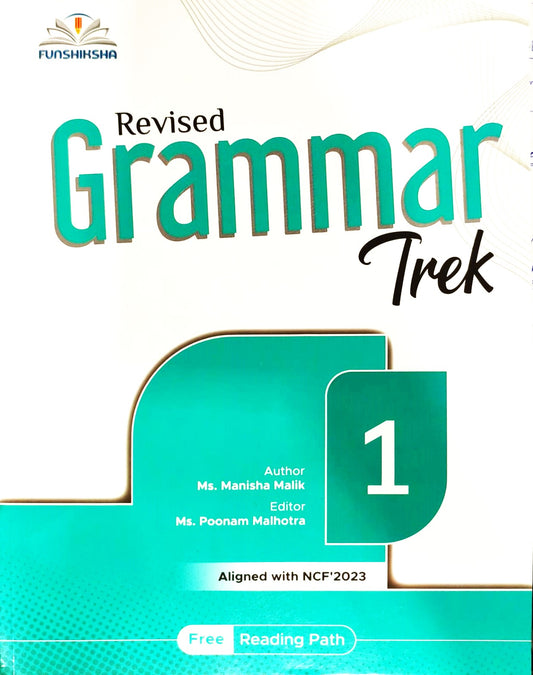 Funshiksha - Revised Grammar Trek For Class 1 - Aligned with NCF's 2023