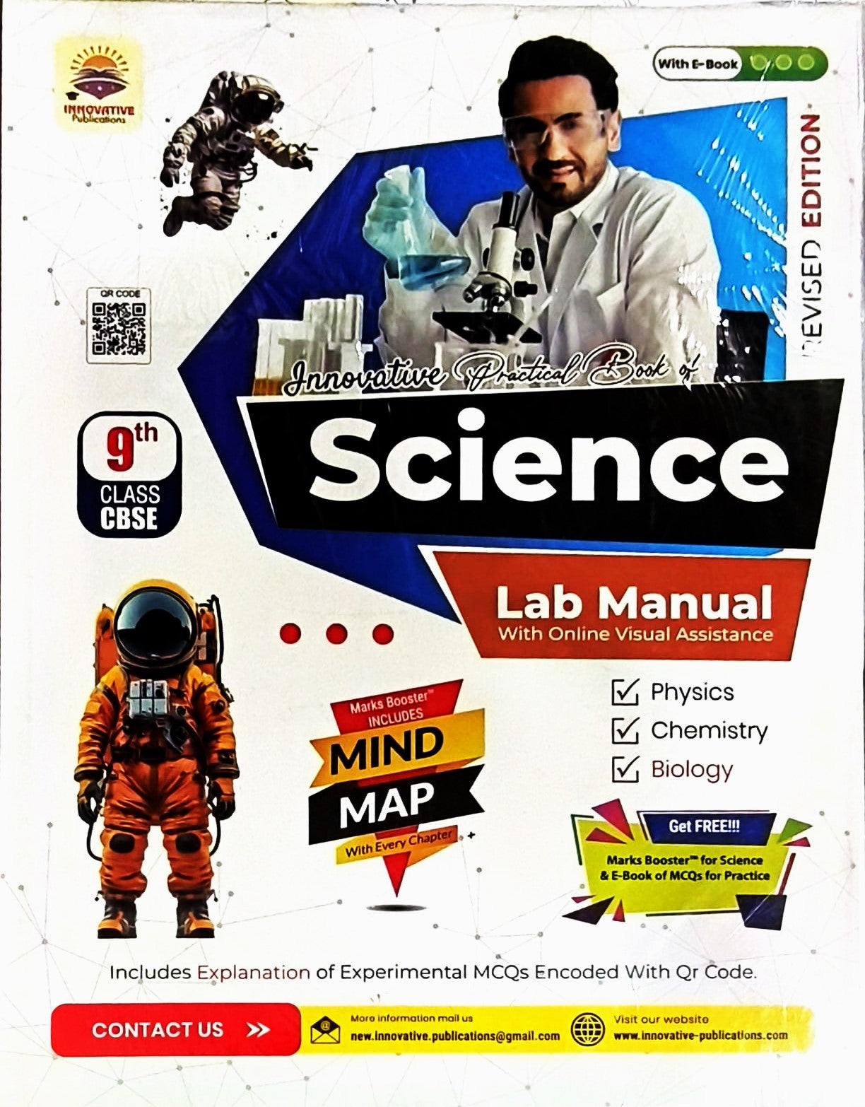 Innovative - Science Lab Manual for Class 9 (with online visual assistance) - Latest Edition (Hardbound)